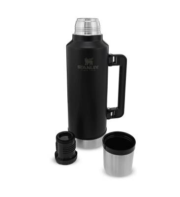 Stanley Klasik Vakumlu Paslanmaz Çelik Siyah Termos 1.9 Litre - 2