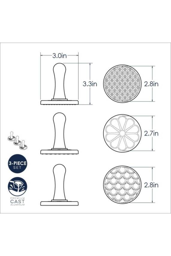 Nordicware 1235 Özel Şekilli Kurabiye Damgaları - 3