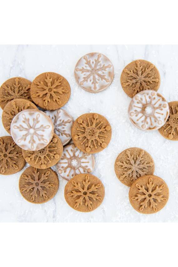 Nordicware 1273 Kar Taneleri Kurabiye Damgaları - 2