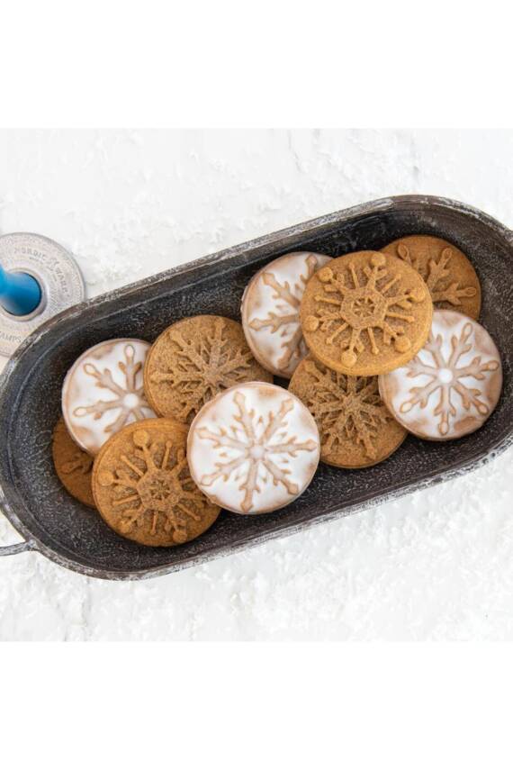 Nordicware 1273 Kar Taneleri Kurabiye Damgaları - 4
