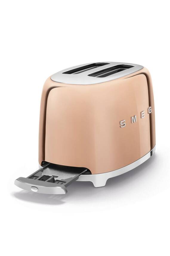 Smeg TSF01RGEU Rose Gold 2X2 Ekmek Kızartma Makinesi - 5