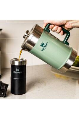 Stanley Klasik French Press Yeşil Termos 1.4 Litre - 6