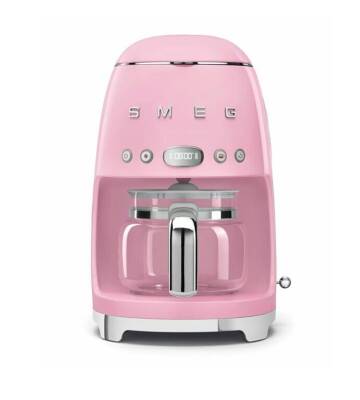 Smeg DCF02PKEU Retro Pembe 1.4 Litre 10 Bardak Filtre Kahve Makinesi - 1