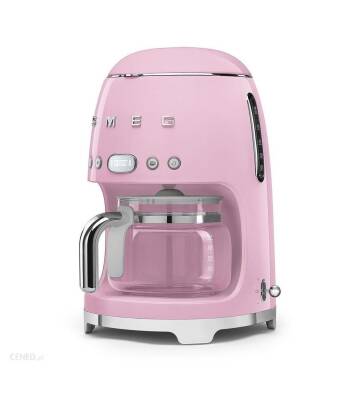 Smeg DCF02PKEU Retro Pembe 1.4 Litre 10 Bardak Filtre Kahve Makinesi - 2