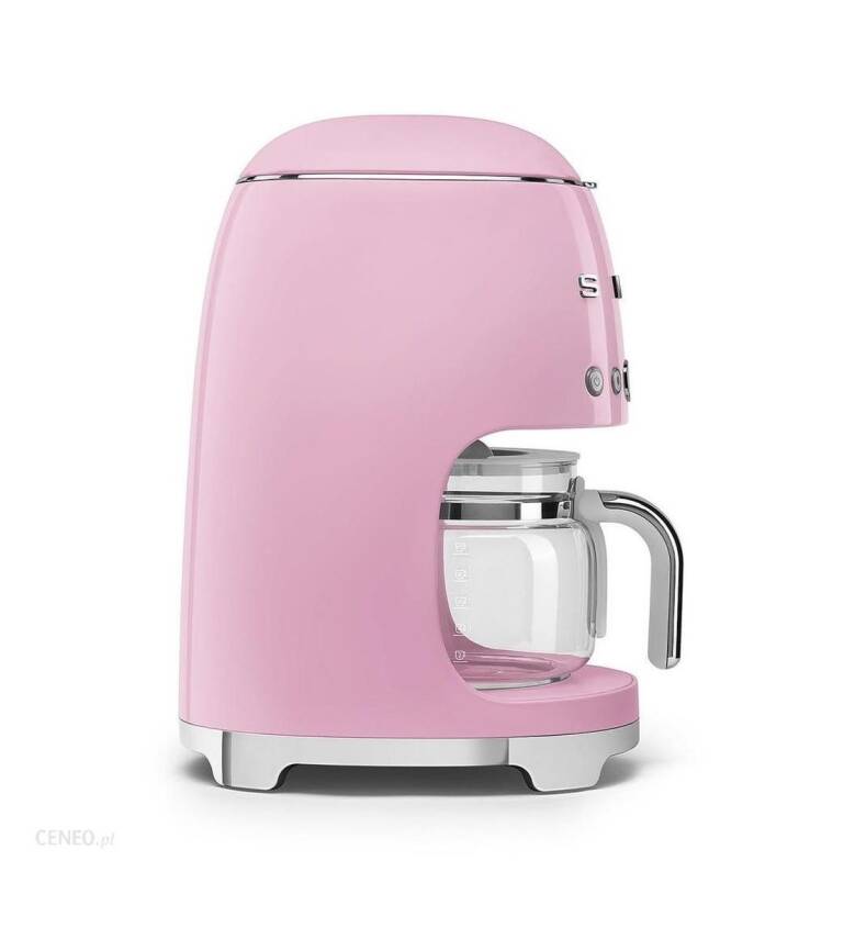 Smeg DCF02PKEU Retro Pembe 1.4 Litre 10 Bardak Filtre Kahve Makinesi - 3