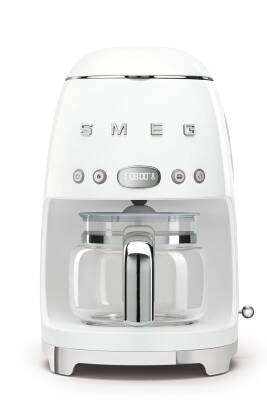Smeg DCF02WHEU Beyaz 1.4 Litre 10 Bardak Filtre Kahve Makinası - 1
