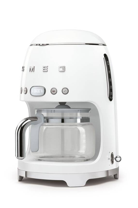 Smeg DCF02WHEU Beyaz 1.4 Litre 10 Bardak Filtre Kahve Makinası - 2