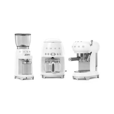 Smeg DCF02WHEU Beyaz 1.4 Litre 10 Bardak Filtre Kahve Makinası - 6