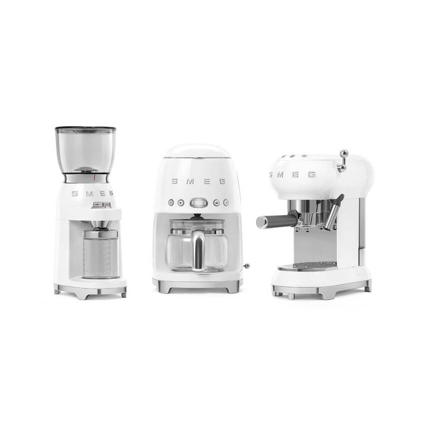 Smeg DCF02WHEU Beyaz 1.4 Litre 10 Bardak Filtre Kahve Makinası - 6