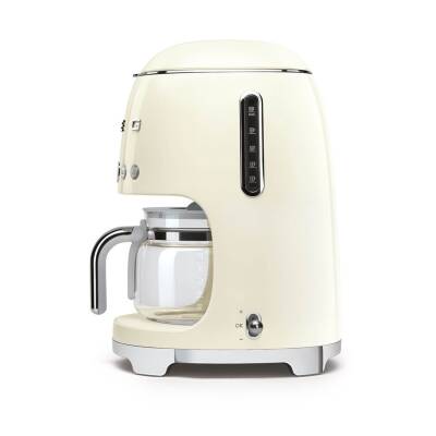 Smeg DCF02CREU Retro Krem 1.4 Litre 10 Bardak Filtre Kahve Makinesi - 4