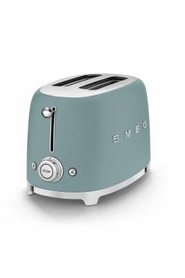Smeg TSF01EGMEU 50's Style 1X2 Zümrüt Yeşil Ekmek Kızartma Makinesi - 2