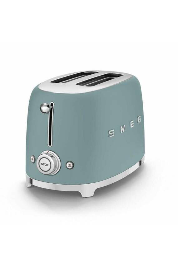 Smeg TSF01EGMEU 50's Style 1X2 Zümrüt Yeşil Ekmek Kızartma Makinesi - 2