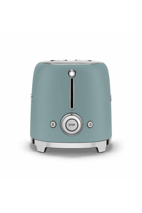 Smeg TSF01EGMEU 50's Style 1X2 Zümrüt Yeşil Ekmek Kızartma Makinesi - 3