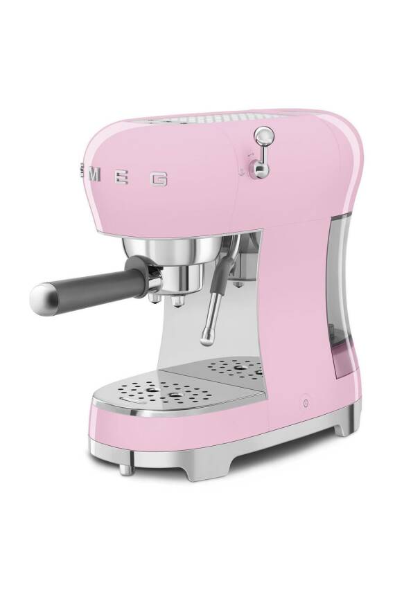 Smeg ECF02PKEU Pembe Espresso Kahve Makinesi - 2