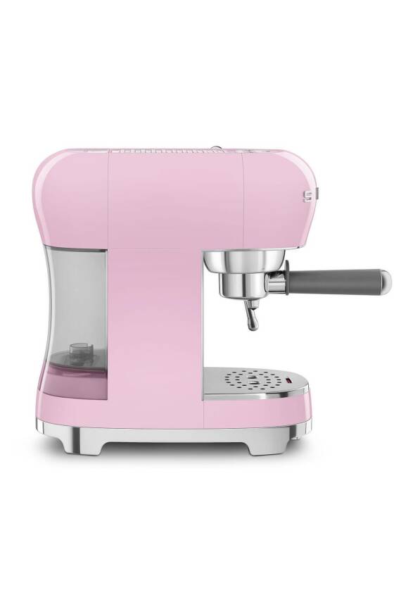 Smeg ECF02PKEU Pembe Espresso Kahve Makinesi - 4