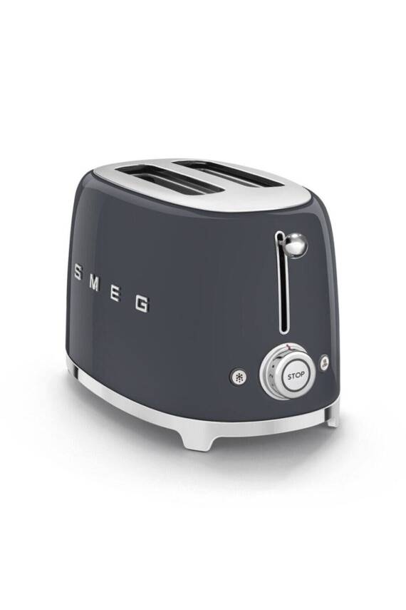 Smeg TSF01GREU Gri 1x2 Dilimli Ekmek Kızartma Makinesi - 5
