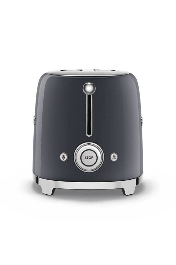 Smeg TSF01GREU Gri 1x2 Dilimli Ekmek Kızartma Makinesi - 6