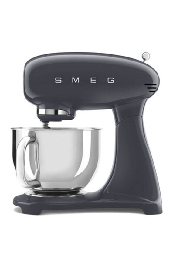 Smeg SMF03GREU Retro 4.8 Litre Gri Stand Mikser - 3