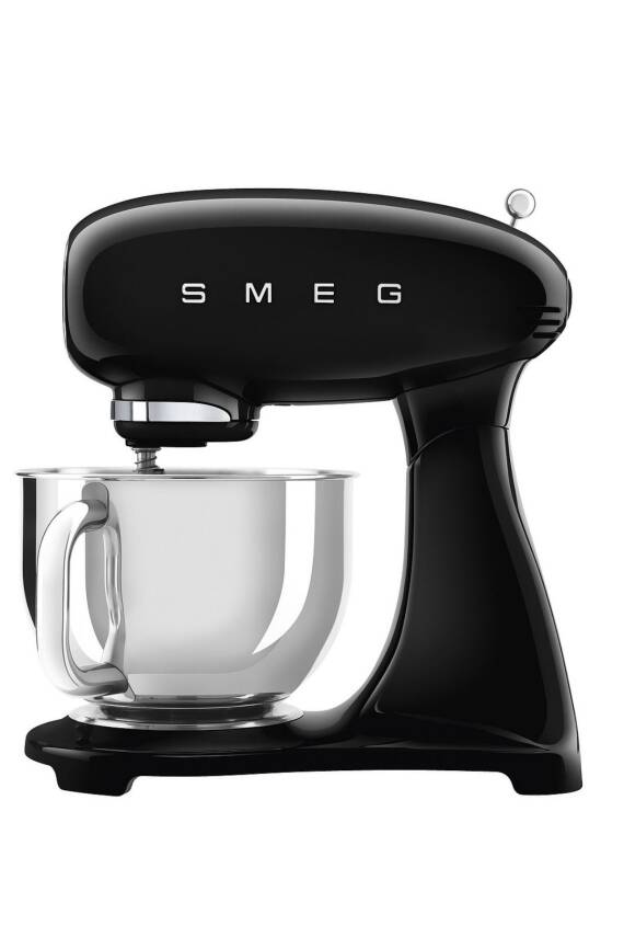 Smeg SMF03BLEU Retro 4.8 Litre Siyah Stand Mikser - 3
