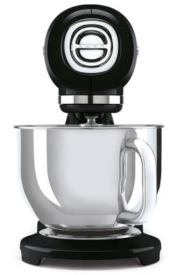 Smeg SMF03BLEU Retro 4.8 Litre Siyah Stand Mikser - 4