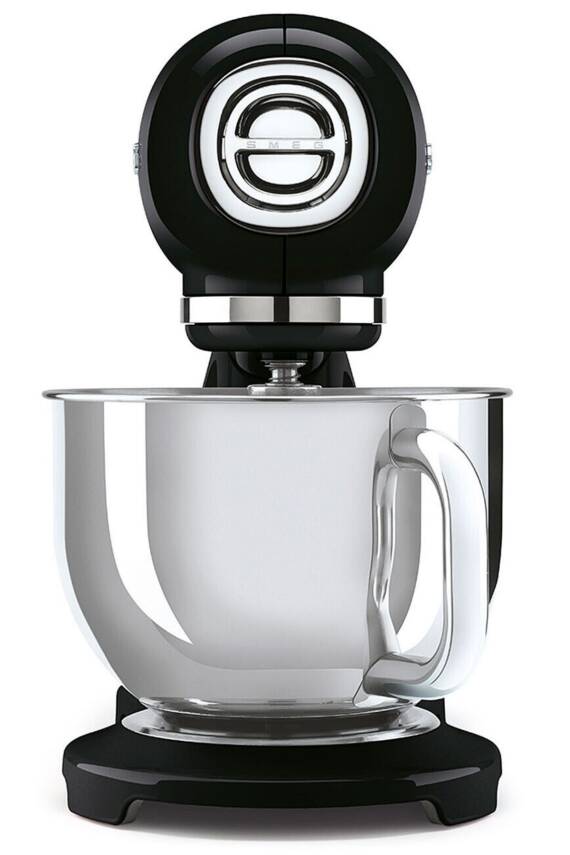 Smeg SMF03BLEU Retro 4.8 Litre Siyah Stand Mikser - 4