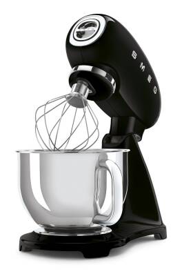 Smeg SMF03BLEU Retro 4.8 Litre Siyah Stand Mikser - 5