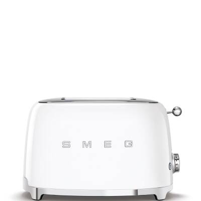 Smeg TSF01WHEU Retro Beyaz 2X2 Slot Ekmek Kızartma Makinesi - 1