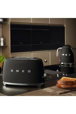 Smeg TSF01BLMEU 2x2 Mat Siyah Ekmek Kızartma Makinesi - 6