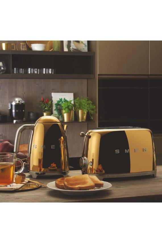 Smeg TSF01GOEU Gold 2X2 Slot Ekmek Kızartma Makinesi - 7