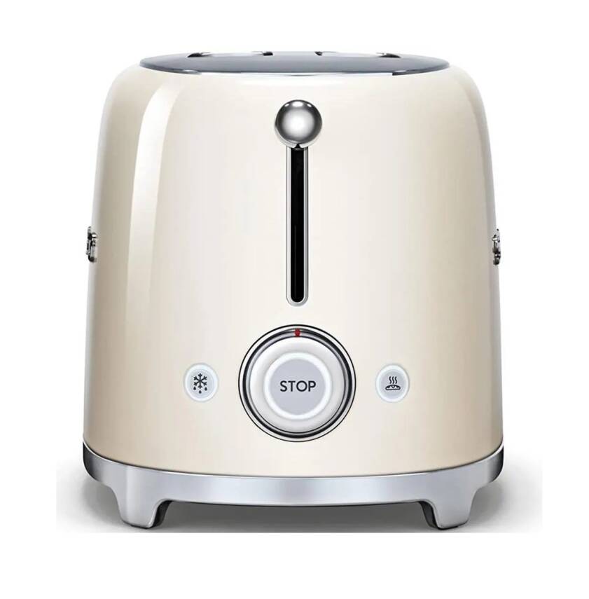 Smeg TSF01CREU Retro Krem 2X1 Slot Ekmek Kızartma Makinesi - 4
