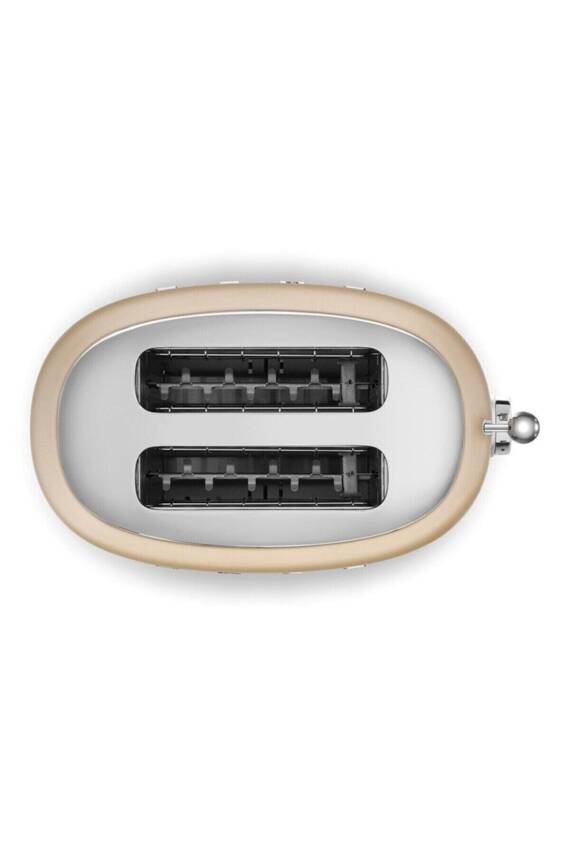 Smeg TSF01CHMEU 1x2 Mat Gold Ekmek Kızartma Makinesi - 4