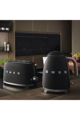 Smeg KLF03BLMEU Paslanmaz Çelik Mat Siyah Kettle - 7