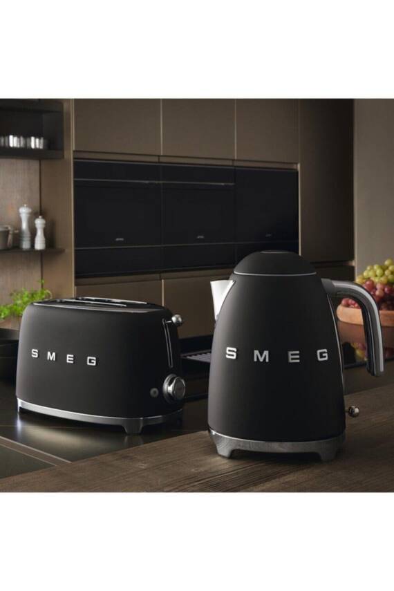 Smeg KLF03BLMEU Paslanmaz Çelik Mat Siyah Kettle - 7