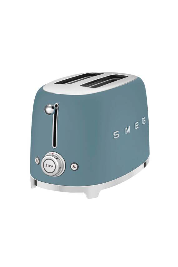 Smeg TSF01SBMEU 2 X 1 Dilim Ekmek Kızartma Mat Storm Blue - Fırtına Mavi - 3