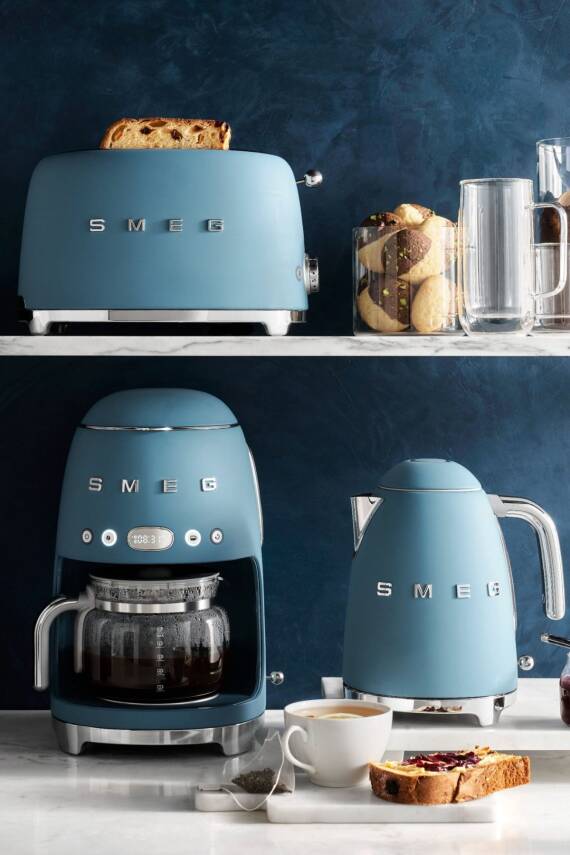 Smeg KLF03SBMEU 50's Style Fırtına Mavisi 2400 W 1.7 lt Çelik Kettle - 7