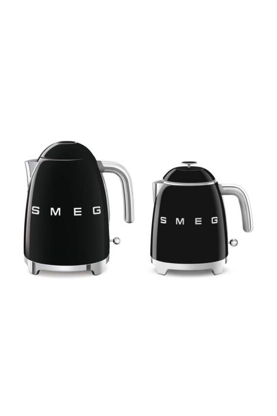 Smeg KLF05BLEU 50's Style 0.8 Litre Siyah Mini Kettle - 8