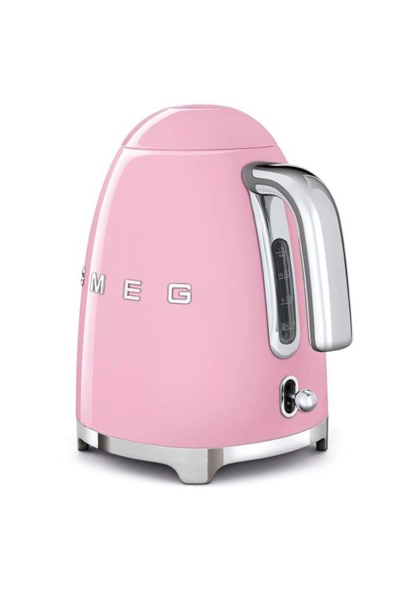 Smeg KLF03PKEU Retro Pembe 2400 Watt 1.7 Litre Çelik Kettle - 4