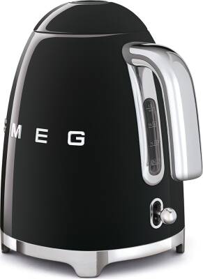Smeg KLF03BLEU Retro Siyah 2400 Watt 1.7 Litre Çelik Kettle - 3