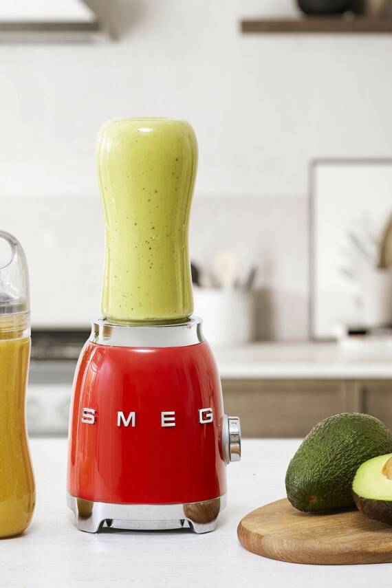 Smeg PBF01RDEU 50's Style Kırmızı Kişisel Blender - 1
