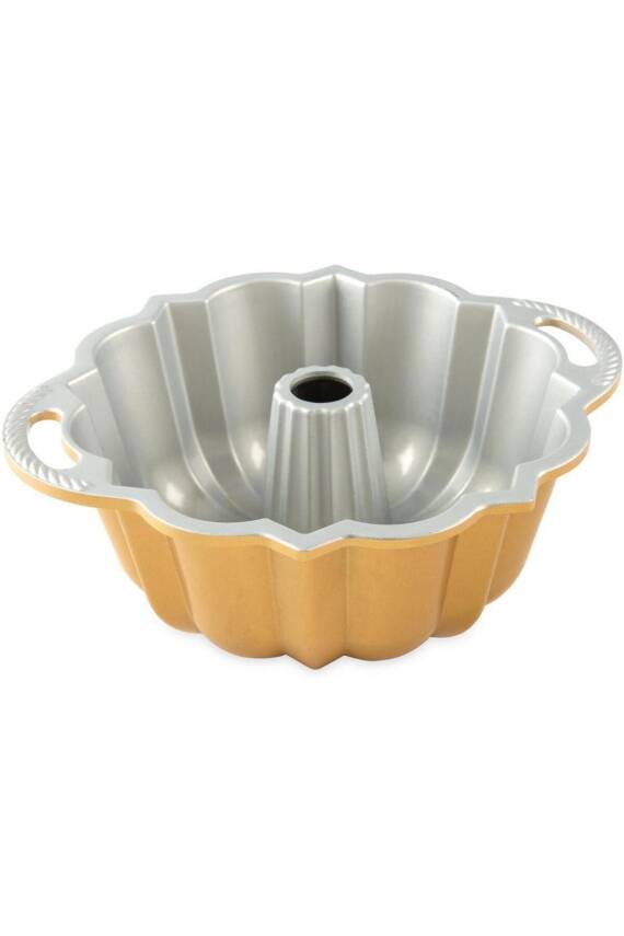 Nordicware 51277 60. Yıl Özel Bundt Kek Kalıbı - 6 Cup Gold - 2