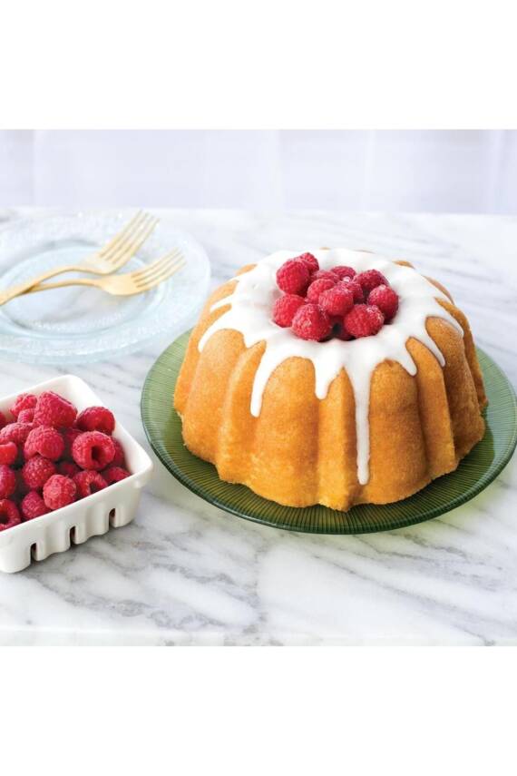 Nordicware 51277 60. Yıl Özel Bundt Kek Kalıbı - 6 Cup Gold - 6