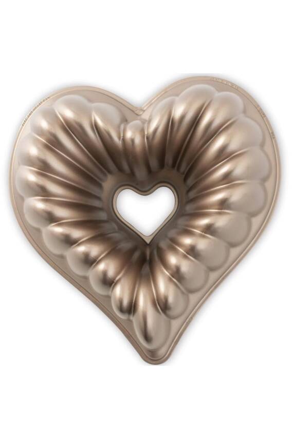 Nordicware 55548 Elegant Kalp Bundt Kek Kalıbı Spring - 1