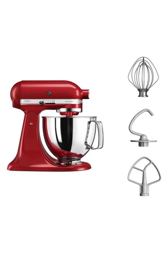 KitchenAid 5KSM125EER Artisan 4.8 Litre Stand Mikser - Empire Red - 4