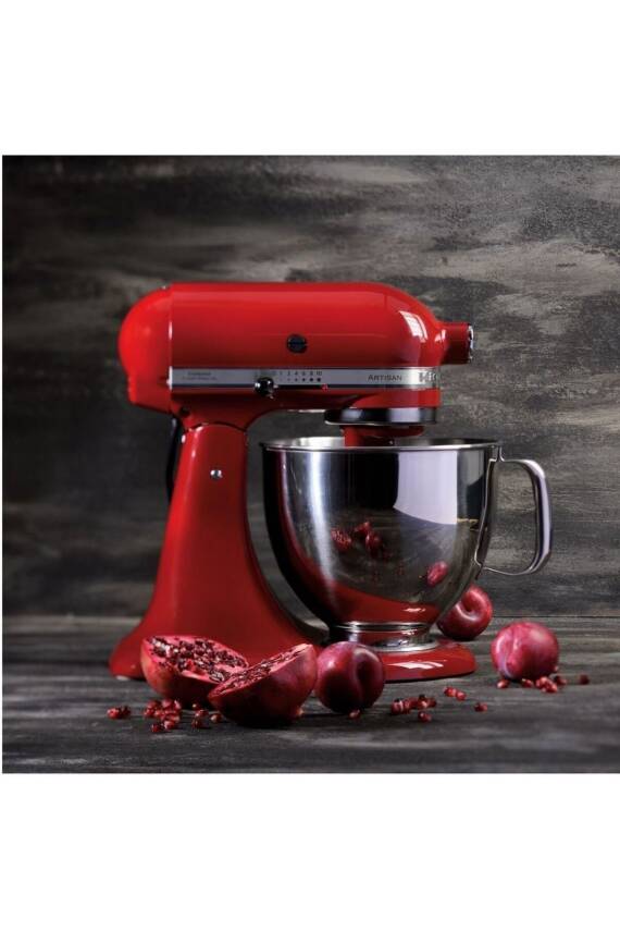 KitchenAid 5KSM125EER Artisan 4.8 Litre Stand Mikser - Empire Red - 5