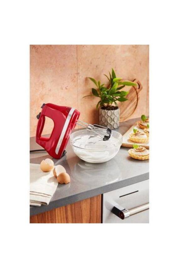 Kitchenaid 5KHM6118EER 6 Hızlı Kırmızı El Mikseri - 2