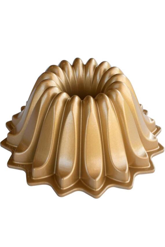 Nordicware 84177 Lotus Bundt Kek Kalıbı Gold - 1