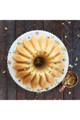 Nordicware 84177 Lotus Bundt Kek Kalıbı Gold - 4