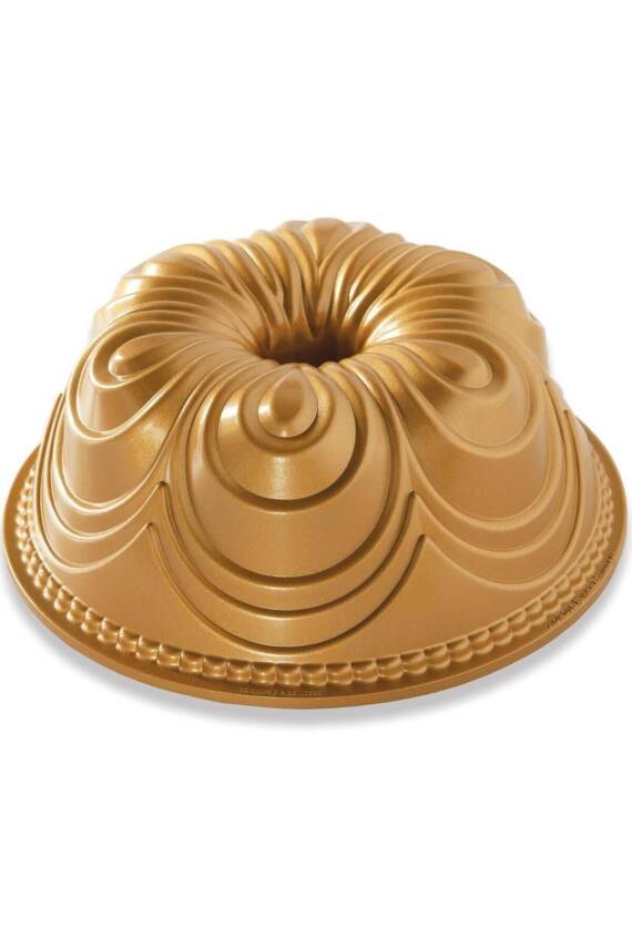 Nordicware 87477 Şifon Bundt Kek Kalıbı Gold - 1