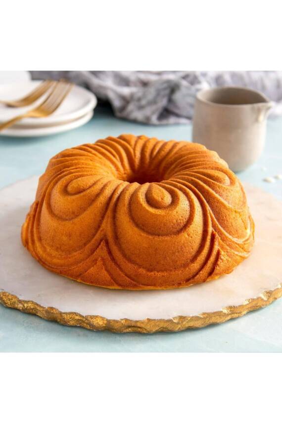 Nordicware 87477 Şifon Bundt Kek Kalıbı Gold - 7