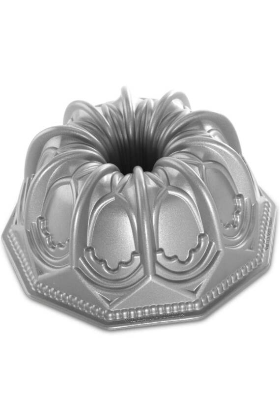 Nordicware 88637 Kubbeli Katedral Bundt Kek Kalıbı Gümüş - 1
